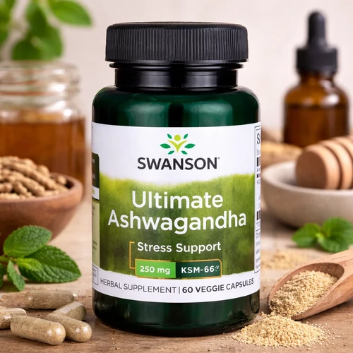 Swanson Ultimate Ashwagandha 250 mg KSM-66® - 60 kapszula