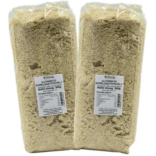 Paleolit Sörélesztőpehely 1 kg 2x500 g – 100% inaktivált sörélesztő vegán sajt helyettesítőként