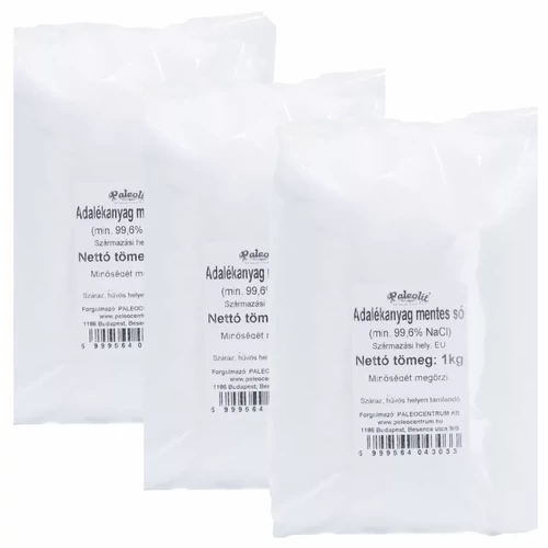 Paleolit Adalékanyag mentes tiszta gyógysó TRIO 3X1 kg