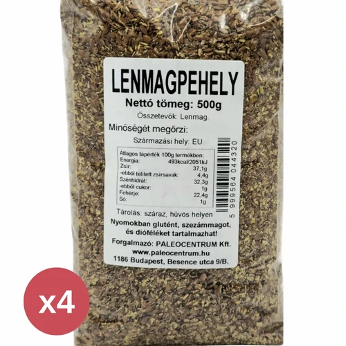 Paleolit Lenmagpehely 4X500 g