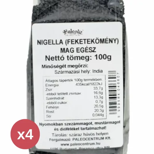 Paleolit Nigella (feketekömény) mag 4X100 g