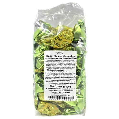 Paleolit ZERO Dubai style szaloncukor 500 g pisztáciás desszert