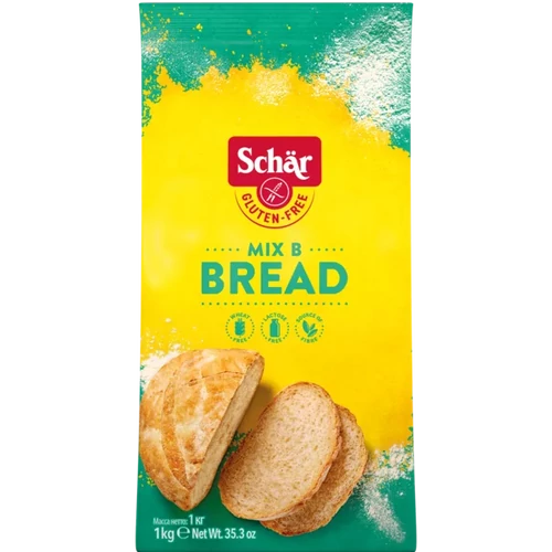 Schär Mix B - Bread-Mix gluténmentes kenyérliszt 1000 g  - Reform Nagyker
