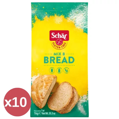 Schär Mix B gluténmentes kenyérliszt kínáló 10×1000 g
