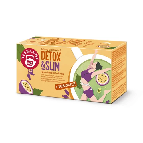 TEEKANNE Detox & Slim Tea 20 db teafilter - Natur Reform