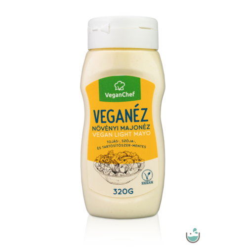VeganChef Veganéz Light – gluténmentes növényi majonéz 320 g – Natur Reform
