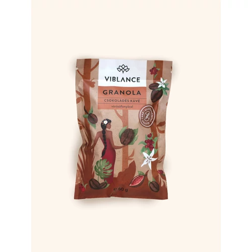 Viblance Csokoládés Kávé Granola 60 g – Natur Reform