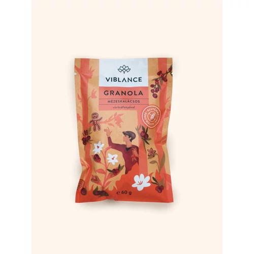 Viblance Mézeskalácsos Granola 60 g - Natur Reform