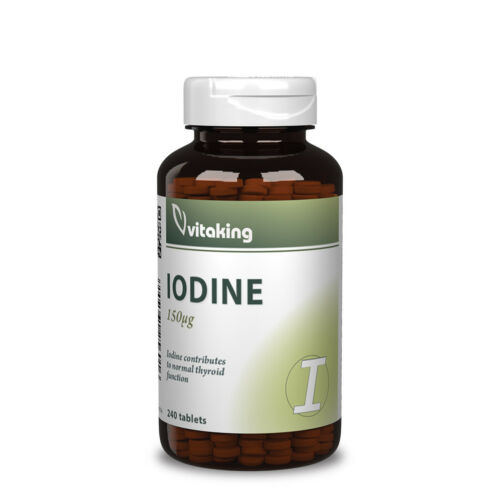 Vitaking Jód (Iodine) - 240 db – Natur Reform