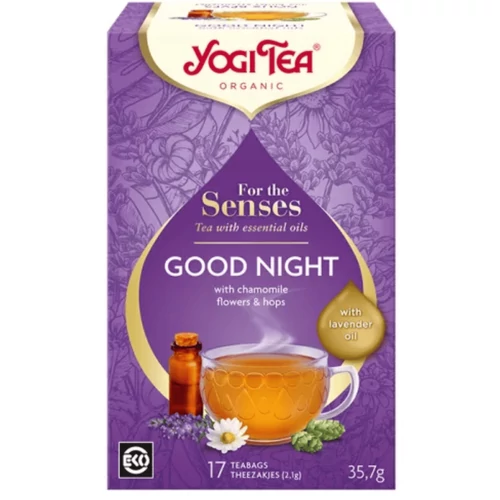 YOGI TEA® BIO TEA AZ ÉRZÉKEKNEK - JÓ ÉJSZAKÁT - Reform N agyker