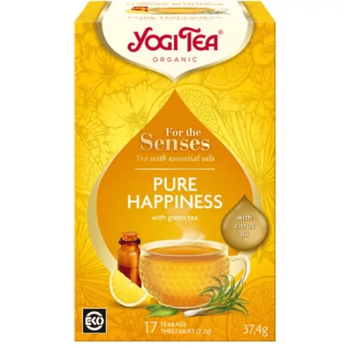  YOGI TEA® BIO TEA AZ ÉRZÉKEKNEK - TISZTA BOLDOGSÁG -  Reform Nagyker