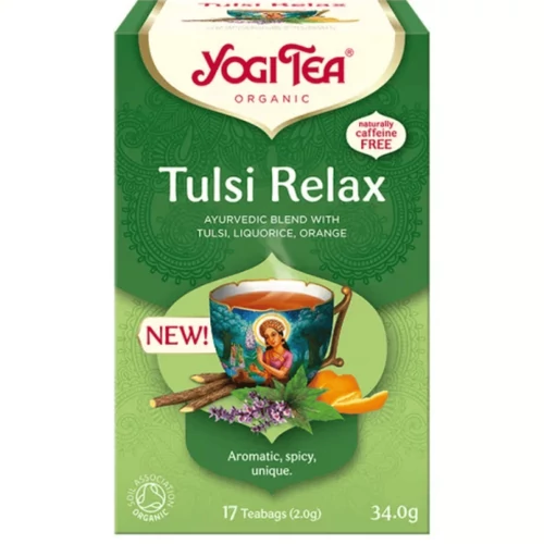 YOGI TEA® PIHENTETŐ TULSI BIO TEA - Reform Nagyker