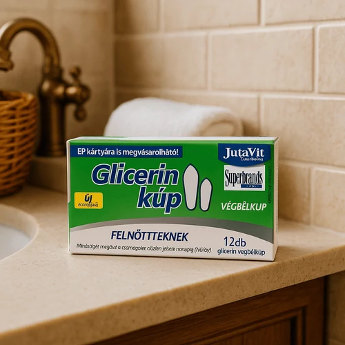 JutaVit Glicerin kúp felnőtteknek - 12 db
