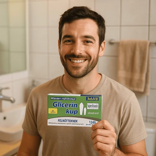 JutaVit Glicerin kúp felnőtteknek - 12 db