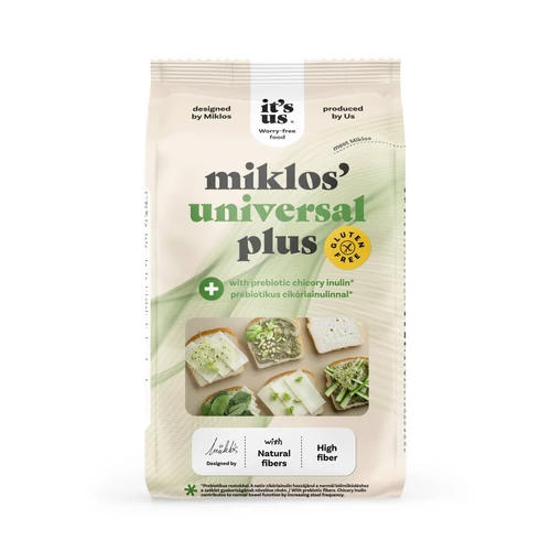 It's us MIKLOS' Universal mix plus lisztkeverék prebiotikus cikóriainulinnal 1000 g - Reform Nagyker