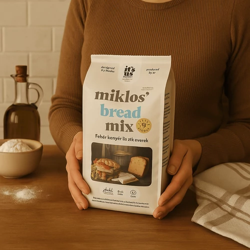 It’s us Miklos' Fehér kenyér lisztkeverék kínáló 8X1000 g