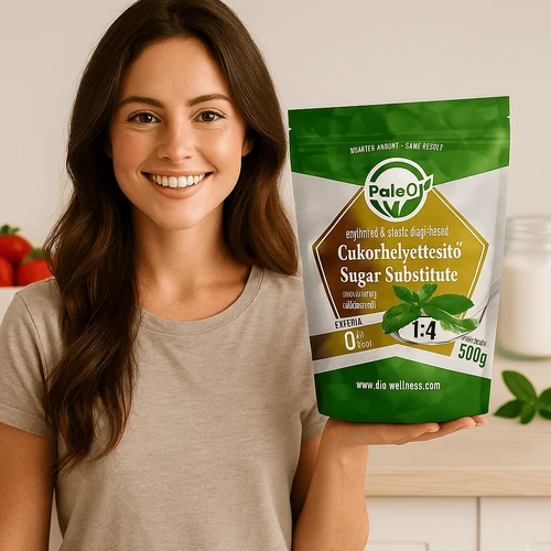 Dia-Wellness PaleOK DUO 1:4 Cukorhelyettesítő 2X500 g