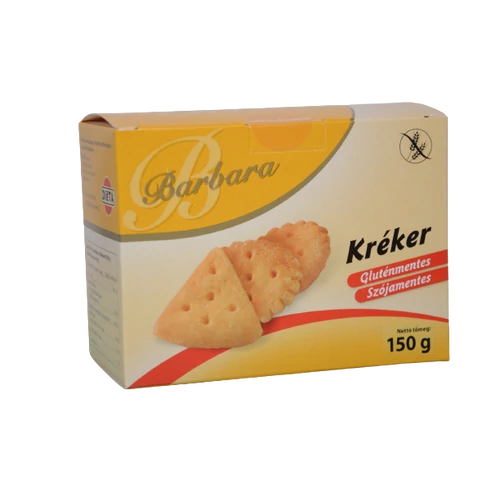 Barbara Gluténmentes Sós Kréker 150 g – Reform Nagyker
