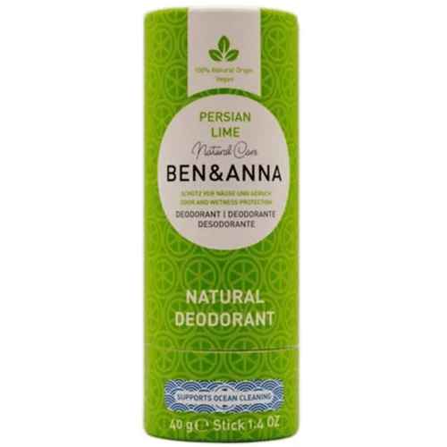 BEN&ANNA Persian lime natúr deo stift 40 g – Reform Nagyker