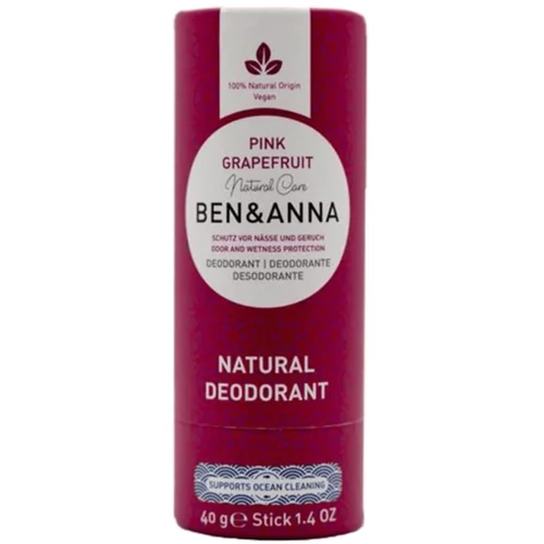 BEN&ANNA Pink Grapefruit natúr deo stift 40 g – Reform Nagyker