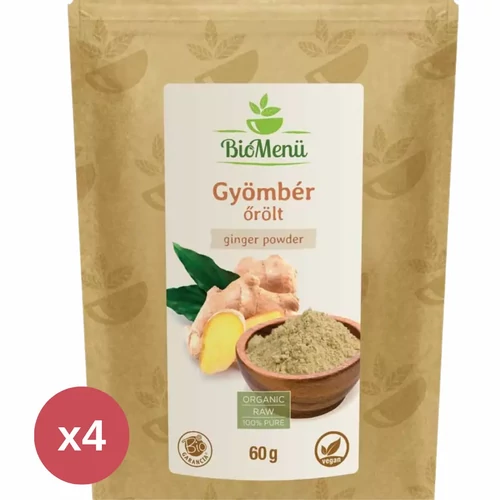 BioMenü BIO GYÖMBÉR őrölt 4X60 g