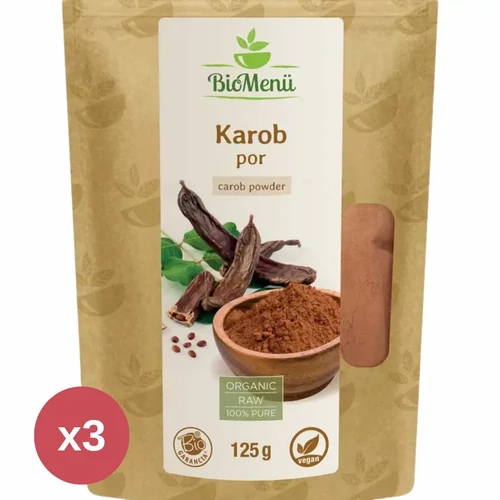 BioMenü BIO KAROB por TRIO 3X125 g