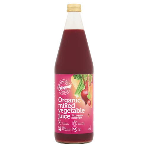 Biopont Vegyes zöldséglé 750 ml - Reform Nagyker