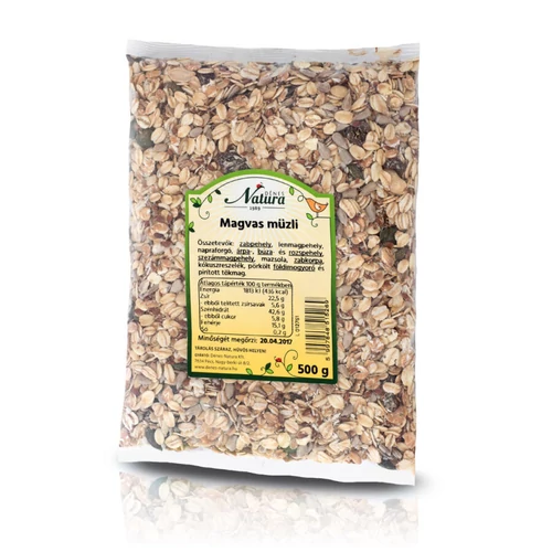 Dénes Natura Magvas müzli 500 g - Reform Nagyker