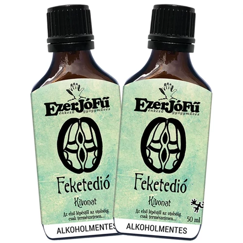 EzerJóFű feketedió terméshéj kivonat DUO 2×50 ml-es csomag