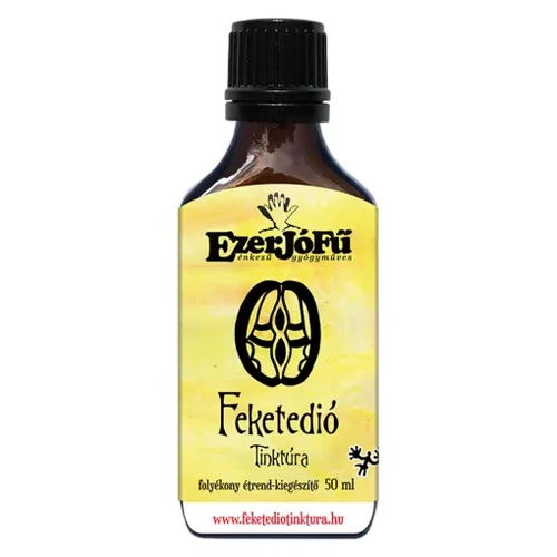 EzerJóFű Feketedió tinktúra 50ml folyékony étrend-kiegészítő