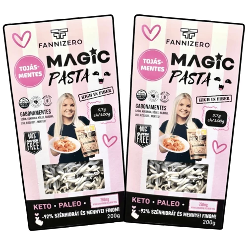 FANNIZERO Orsó tojásmentes Magic Pasta DUO 2x200 g