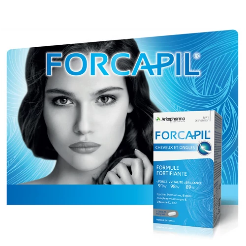 Forcapil Haj-és körömerősítő kapszula 180 db