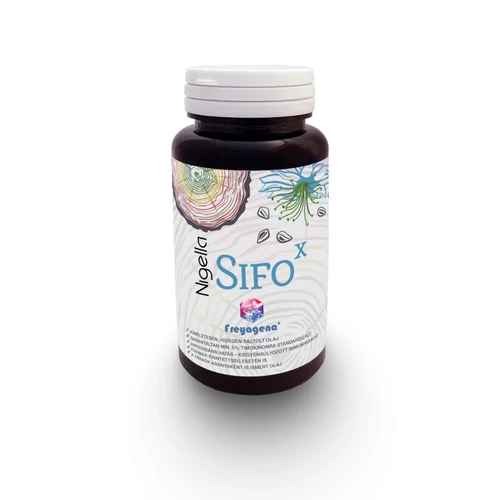 Freyagena Nigella SIFOX 60 db – Feketekömény-olaj kapszula antioxidáns és immunerősítő hatással
