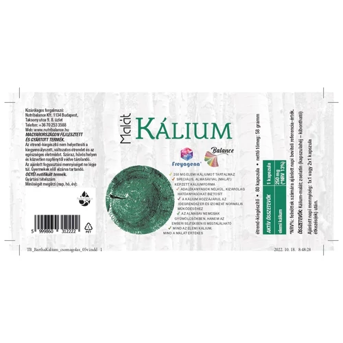 Freyagena Balance Kálium-malát kapszula 75 db