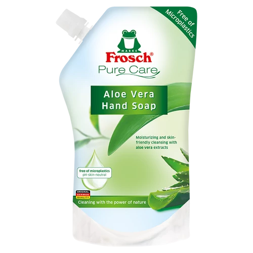 Frosch Folyékony szappan utántöltő Aloe Vera 500 ml – Reform Nagyker