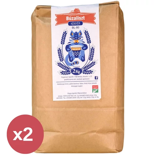 Garat Malom BL-80 Kenyérliszt DUO 2×2000 g csomag