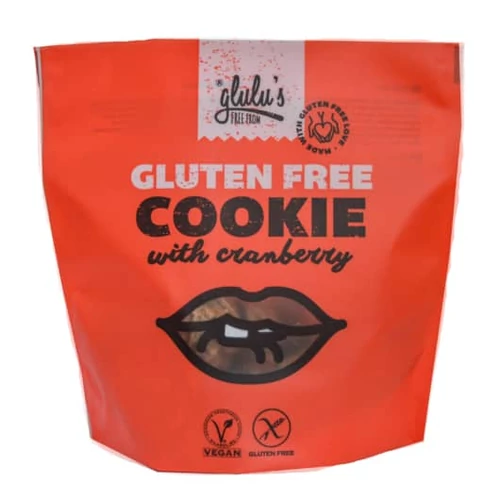 Glulu's Free From Áfonyás keksz 100 g - Reform Nagyker