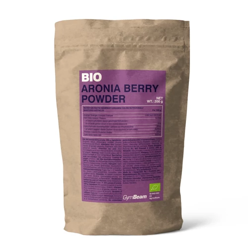 GymBeam BIO Fekete Berkenye (Arónia) por 200 g