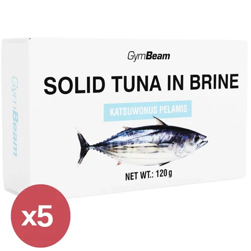 GymBeam Tonhal sós lében csomag 5x120 g – prémium fehérjeforrás