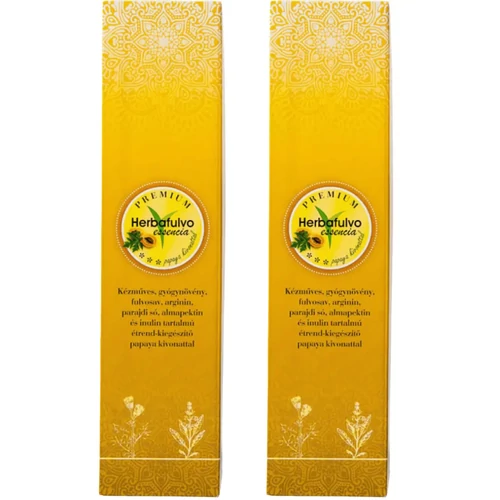 Herbafulvo Essencia Prémium papaya kivonattal DUO 2x750 ml étrend-kiegészítő ital