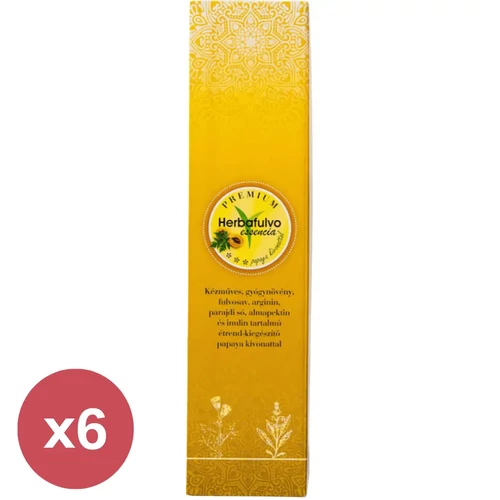 Herbafulvo Essencia Prémium papaya csomag 6x750 ml étrend-kiegészítő ital