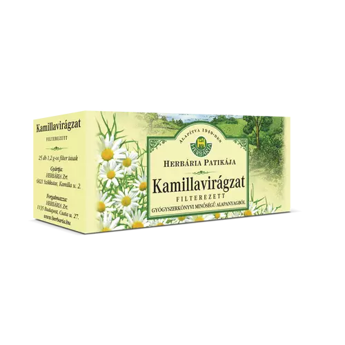 Herbária Kamillavirágzat (Matricariae flos) filteres - Natur Reform