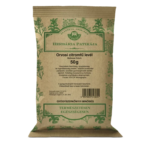 Herbária Orvosi citromfű levél (Melissae folium) 50 g - Natur Reform