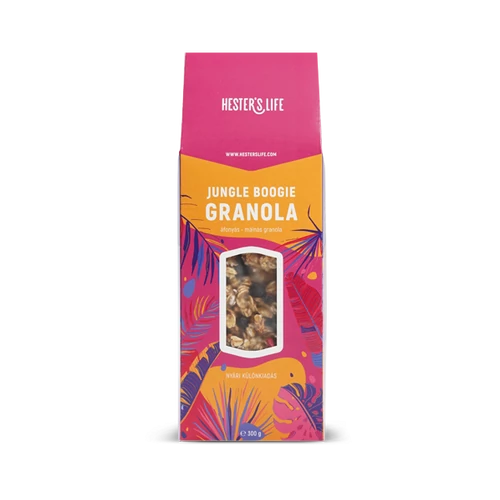 Hester's life Jungle Boogie - áfonyás-málnás granola 300 g