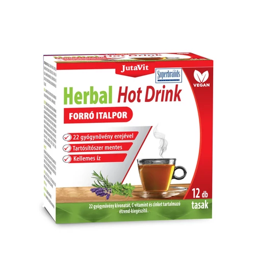 JutaVit Herbal Hot Drink Forró Italpor - 12 db – Reform Nagyker