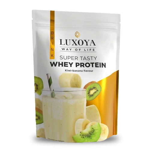 LUXOYA Tejsavó koncentrátum italpor 450 g DOY - Kiwi-Banán ízű