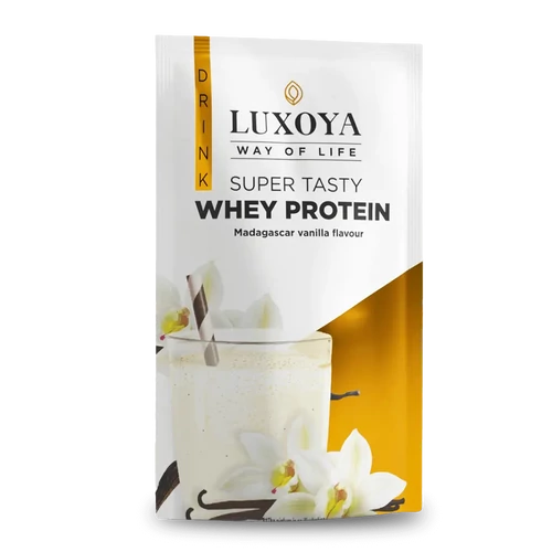 LUXOYA Tejsavó koncentrátum italpor 30 g - Madagaszkári vanília ízű