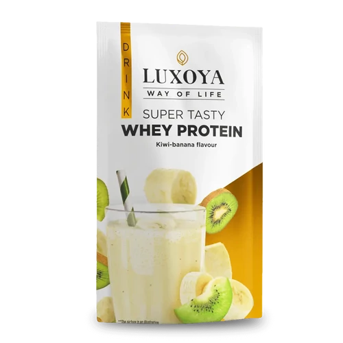 LUXOYA Tejsavó koncentrátum italpor 30 g - Kiwi-Banán ízű