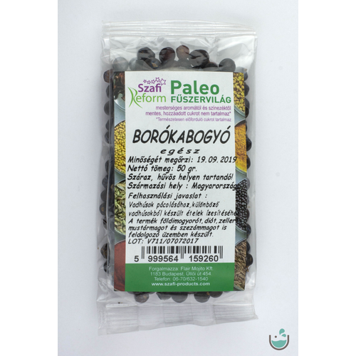 Szafi Reform paleo egész borókabogyó 50 g