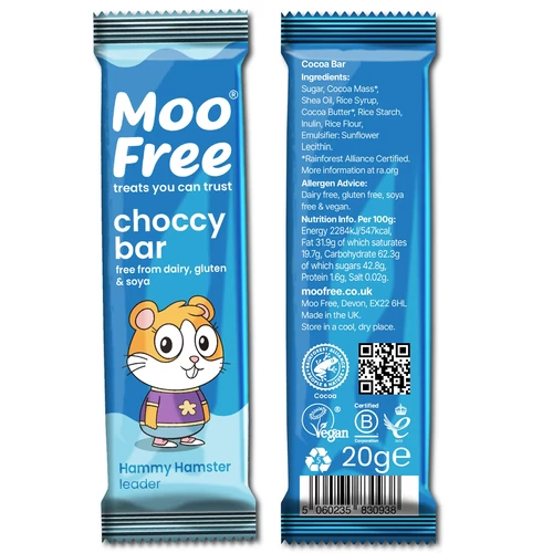 Moo Free Mini Moo Tejmentes csokoládé csomag 6X20 g